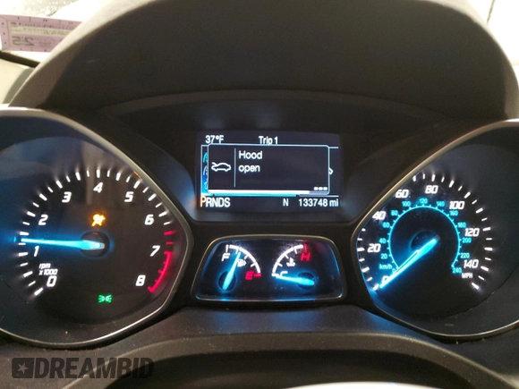 2015 Ford Escape Titanium with VIN 1FMCU9JX0FUA03009, listed as a Copart auction lot 50948755 with 133,748 mi miles and Salvage Title. Bid and sale history available at DreamBid. Image 9.