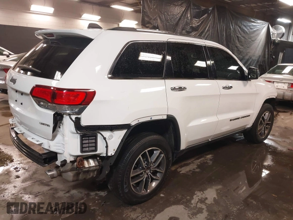 2022 Jeep Grand Cherokee Limited with VIN 1C4RJFBG7NC165888, listed as a IAAI auction lot 41436251 with 58,320 mi miles and . Bid and sale history available at DreamBid. Image 4.