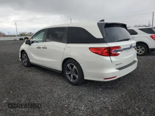 2018 Honda Odyssey EX-L z VIN 5FNRL6H63JB502238, wystawiony jako Copart lot #78586364 z przebiegiem 30 977 mil mil oraz Szkoda całkowita • Salvage title. Historia ofert i sprzedaży dostępna na DreamBid. Obrazek 2.