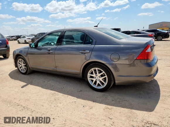 2012 Ford Fusion SEL with VIN 3FAHP0JGXCR422555, listed as a Copart auction lot 61543625 with 105,762 mi miles and Clean title. Bid and sale history available at DreamBid. Image 2.