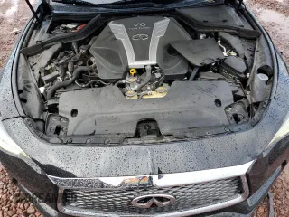 2018 Infiniti Q60 Sport with VIN JN1EV7EK5JM340008, listed as a Copart auction lot 59180555 with 65,856 mi miles and Salvage title. Bid and sale history available at DreamBid. Image 11.