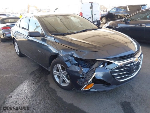 2019 Chevrolet Malibu LS with VIN 1G1ZB5ST4KF143712, listed as a IAAI auction lot 41688351 with 77,397 mi miles. Bid and sale history available at carsss.com. Image 1.