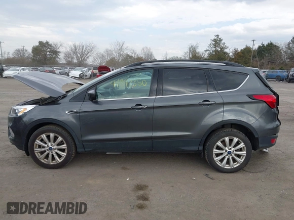 2019 Ford Escape SEL with VIN 1FMCU9HD1KUB75409, listed as a IAAI auction lot 41843350 with 91,835 mi miles. Bid and sale history available at carsss.com. Image 15.