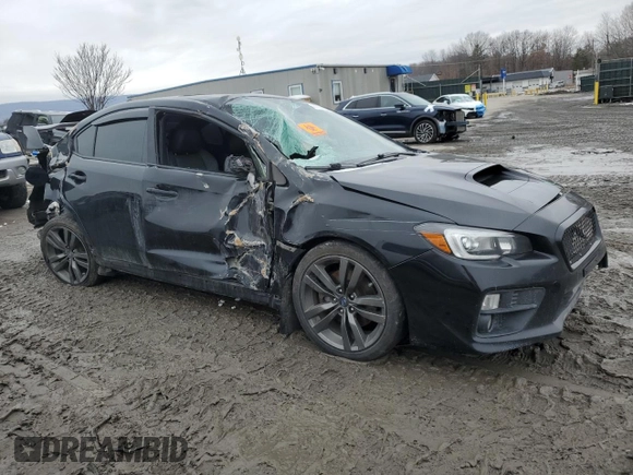 2017 Subaru WRX Limited with VIN JF1VA1J68H8802486, listed as a Copart auction lot 44761195 with 0 mi miles and Salvage Title. Bid and sale history available at carsss.com. Image 4.