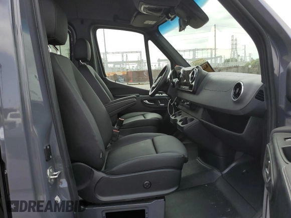 2023 Mercedes-Benz Sprinter Cargo with VIN W1W4NBHY9PT148086, listed as a Copart auction lot 52333884 with 6,056 mi miles and . Bid and sale history available at carsss.com. Image 5.