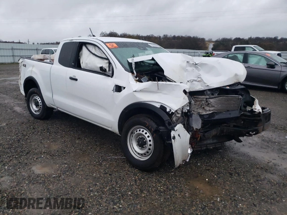 2022 Ford Ranger XL z VIN 1FTER1FH3NLD38657, wystawiony jako Copart lot #85080604 z przebiegiem 90 557 mil mil oraz Szkoda całkowita • Salvage title. Historia ofert i sprzedaży dostępna na DreamBid. Obrazek 4.