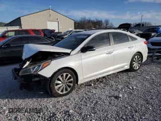 2015 Hyundai Sonata Sport with VIN 5NPE34AF9FH042816, listed as a Copart auction lot 47431635 with 165,801 mi miles and Salvage title. Bid and sale history available at DreamBid. Image 1.
