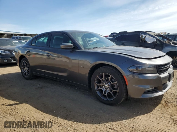 2018 Dodge Charger GT with VIN 2C3CDXJG2JH198605, listed as a Copart auction lot 49084635 with 128,646 mi miles and Salvage Title. Bid and sale history available at DreamBid. Image 4.
