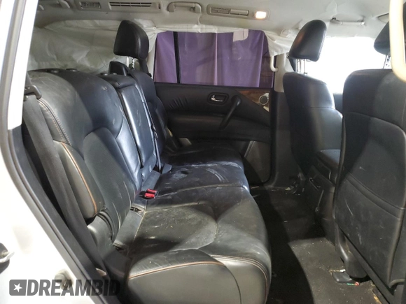 2020 Nissan Armada SL with VIN JN8AY2ND5L9110499, listed as a Copart auction lot 46029445 with 135,050 mi miles and Salvage Title. Bid and sale history available at carsss.com. Image 11.
