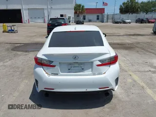 2015 Lexus RC 350 F Sport with VIN JTHHE5BC3F5008628, listed as a IAAI auction lot 42120841 with 116,527 mi miles and . Bid and sale history available at DreamBid. Image 16.