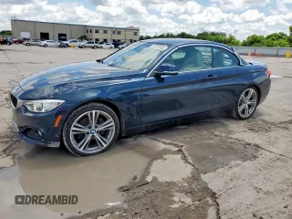 2017 BMW 4 Series 430i z VIN WBA4U7C37H5H20043, wystawiony jako Copart lot #57810165 z przebiegiem 63 419 mil mil oraz Szkoda całkowita • Salvage title. Historia ofert i sprzedaży dostępna na DreamBid. Obrazek 1.