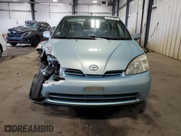 2002 Toyota Prius with VIN JT2BK18U920050200, listed as a Copart auction lot 47281945 with 98,632 mi miles and Salvage Title. Bid and sale history available at carsss.com. Image 5.