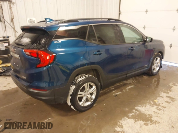 2019 GMC Terrain SLE z VIN 3GKALTEV3KL268813, wystawiony jako IAAI lot #41308731 z przebiegiem 90 070 mil mil oraz . Historia ofert i sprzedaży dostępna na DreamBid. Obrazek 4.