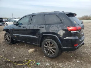 2016 Jeep Grand Cherokee Limited 75th Anniversary with VIN 1C4RJFBT1GC489189, listed as a Copart auction lot 54164175 with 66,741 mi miles and Salvage Title. Bid and sale history available at DreamBid. Image 2.