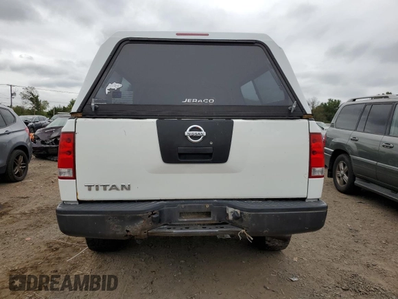 2008 Nissan Titan SE with VIN 1N6AA06F98N318482, listed as a Copart auction lot 70489284 with Not provided miles and Salvage title. Bid and sale history available at DreamBid. Image 6.