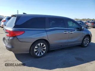 2024 Honda Odyssey EX-L with VIN 5FNRL6H68RB037841, listed as a Copart auction lot 50380715 with 11,880 mi miles and Salvage Title. Bid and sale history available at DreamBid. Image 3.
