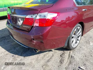 2013 Honda Accord Sport z VIN 1HGCR2F56DA150939, wystawiony jako IAAI lot #42233068 z przebiegiem 210 814 mil mil oraz . Historia ofert i sprzedaży dostępna na DreamBid. Obrazek 6.