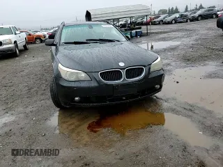 2006 BMW 5 Series 530xi with VIN WBANN73536CN00682, listed as a Copart auction lot 85373094 with 152,183 mi miles and Salvage Title. Bid and sale history available at carsss.com. Image 12.