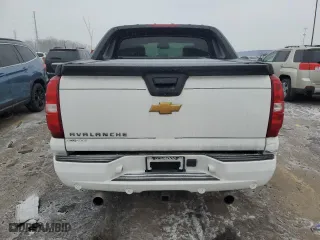 2012 Chevrolet Avalanche LT with VIN 3GNTKFE73CG312496, listed as a Copart auction lot 45145135 with 150,316 mi miles and Clean Title. Bid and sale history available at carsss.com. Image 6.