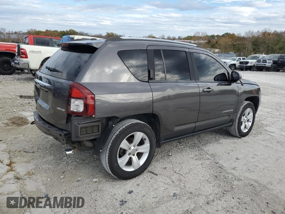 2015 Jeep Compass Limited with VIN 1C4NJDCB9FD184055, listed as a Copart auction lot 78821354 with 171,032 mi miles and Salvage Title. Bid and sale history available at carsss.com. Image 3.