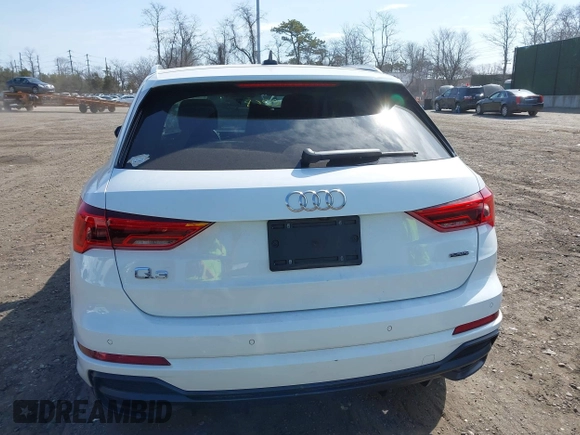 2020 Audi Q3 S line Premium Plus with VIN WA1EECF37L1099564, listed as a IAAI auction lot 41860268 with 55,389 mi miles and . Bid and sale history available at DreamBid. Image 16.
