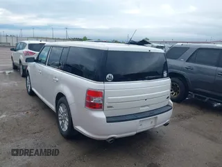 2014 Ford Flex SEL z VIN 2FMGK5C80EBD27605, wystawiony jako IAAI lot #42170336 z przebiegiem 110 339 mil mil oraz . Historia ofert i sprzedaży dostępna na DreamBid. Obrazek 3.
