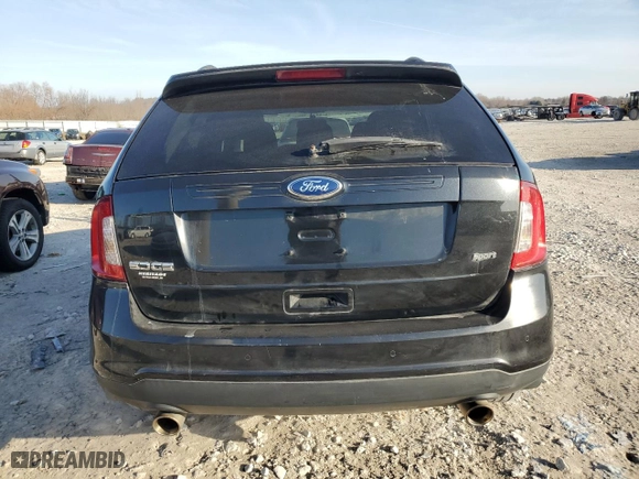 2012 Ford Edge SE with VIN 2FMDK3GC9CBA51010, listed as a Copart auction lot 48985475 with 175,843 mi miles and Clean Title. Bid and sale history available at carsss.com. Image 6.