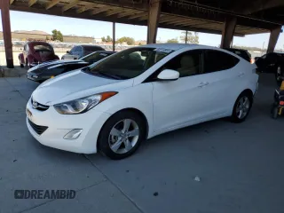 2013 Hyundai Elantra GLS with VIN 5NPDH4AE1DH388375, listed as a Copart auction lot 63513855 with 134,408 mi miles and Salvage title. Bid and sale history available at DreamBid. Image 1.