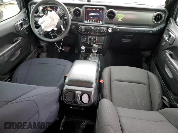 2023 Jeep Wrangler Sport with VIN 1C4HJXDG8PW643414, listed as a Copart auction lot 87768255 with 31,894 mi miles and Salvage Title. Bid and sale history available at DreamBid. Image 8.