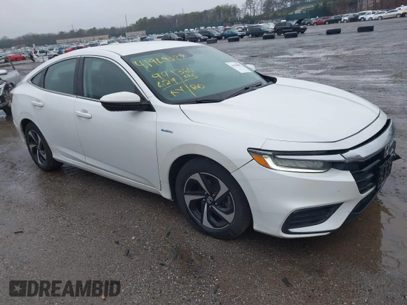 2021 Honda Insight EX with VIN 19XZE4F53ME008934, listed as a IAAI auction lot 41969087 with 94,629 mi miles and . Bid and sale history available at carsss.com. Image 1.