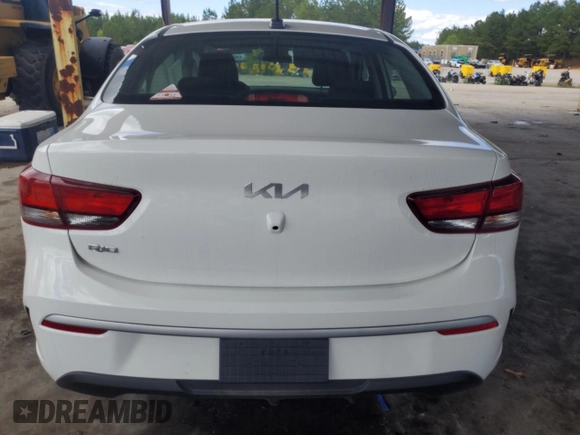 2023 Kia Rio S with VIN 3KPA24AD9PE596461, listed as a Copart auction lot 55307834 with 2,330 mi miles and Salvage Title. Bid and sale history available at carsss.com. Image 6.