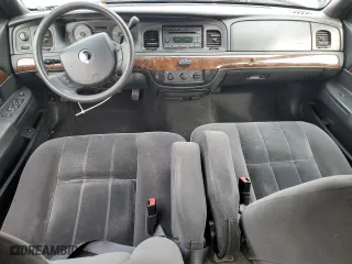2008 Mercury Grand Marquis GS with VIN 2MEFM74V58X602899, listed as a Copart auction lot 45413335 with 0 mi miles and Salvage Title. Bid and sale history available at carsss.com. Image 8.