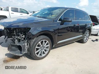 2017 Audi Q7 Premium Plus with VIN WA1LAAF75HD047186, listed as a IAAI auction lot 42280297 with 85,492 mi miles and . Bid and sale history available at DreamBid. Image 18.