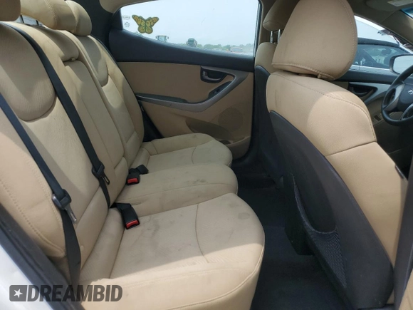 2011 Hyundai Elantra Limited z VIN 5NPDH4AE9BH045083, wystawiony jako Copart lot #60910325 z przebiegiem 217 356 mil mil oraz Szkoda całkowita • Salvage title. Historia ofert i sprzedaży dostępna na DreamBid. Obrazek 10.