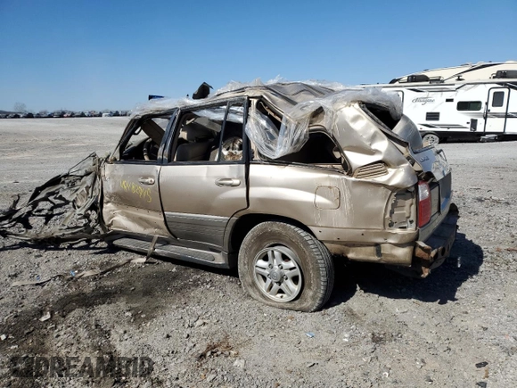 1999 Lexus LX 470 z VIN JT6HT00W7X0030287, wystawiony jako Copart lot #48482945 z przebiegiem 258 794 mil mil oraz Szkoda całkowita • Salvage title. Historia ofert i sprzedaży dostępna na DreamBid. Obrazek 2.