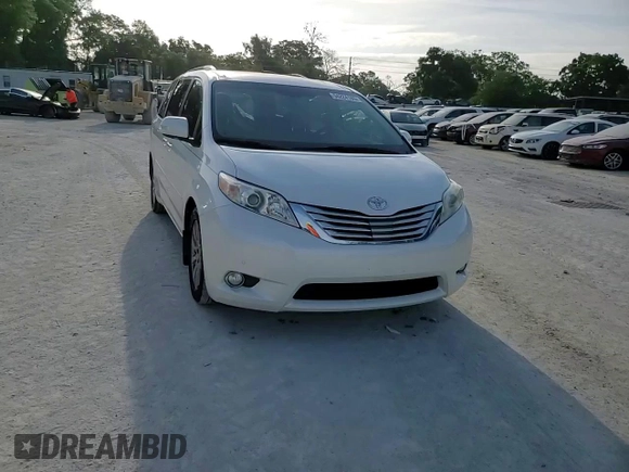 2013 Toyota Sienna XLE AAS with VIN 5TDYK3DC6DS402661, listed as a Copart auction lot 54224185 with 108,061 mi miles and Salvage Title. Bid and sale history available at carsss.com. Image 15.