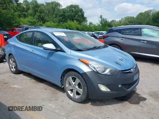 2012 Hyundai Elantra GLS z VIN KMHDH4AEXCU311455, wystawiony jako IAAI lot #42428476 z przebiegiem 141 699 mil mil oraz . Historia ofert i sprzedaży dostępna na DreamBid. Obrazek 1.