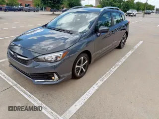 2022 Subaru Impreza Premium with VIN 4S3GTAD6XN3708191, listed as a Copart auction lot 65041045 with 50,145 mi miles and Clean title. Bid and sale history available at DreamBid. Image 2.