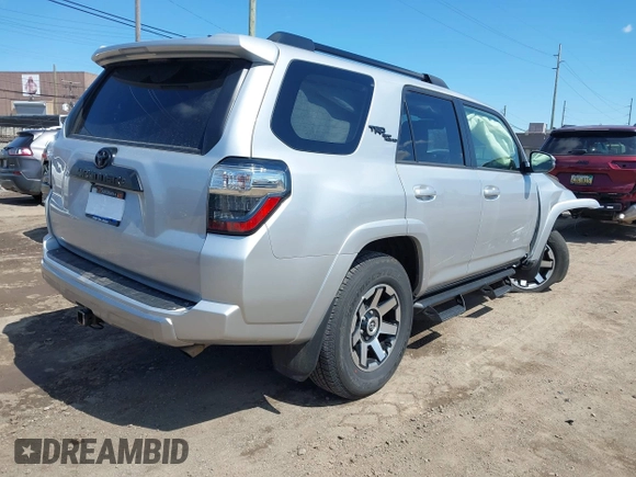 2023 Toyota 4Runner TRD Off Road Premium with VIN JTERU5JR8P6104230, listed as a IAAI auction lot 41991076 with 19,853 mi miles and . Bid and sale history available at DreamBid. Image 4.