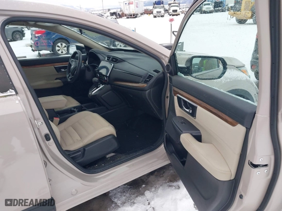 2019 Honda CR-V EX with VIN 5J6RW2H57KL019707, listed as a IAAI auction lot 41460741 with 32,579 mi miles. Bid and sale history available at carsss.com. Image 5.