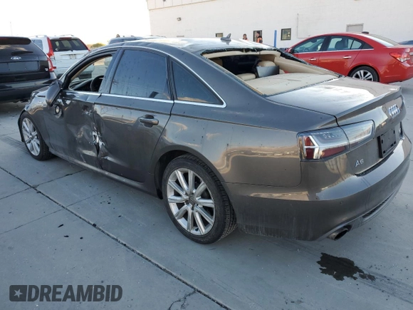 2012 Audi A6 3.0T Prestige with VIN WAUHGAFC4CN102086, listed as a Copart auction lot 79493634 with 139,540 mi miles and Salvage Title. Bid and sale history available at carsss.com. Image 2.
