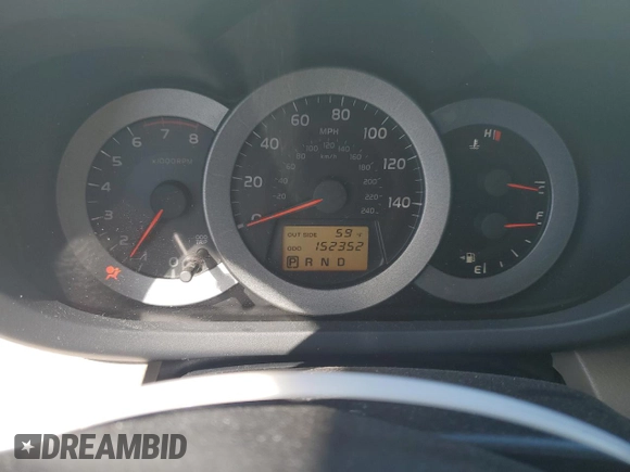 2008 Toyota RAV4 with VIN JTMZK33V286013013, listed as a Copart auction lot 51384735 with 152,352 mi miles and Salvage Title. Bid and sale history available at carsss.com. Image 9.