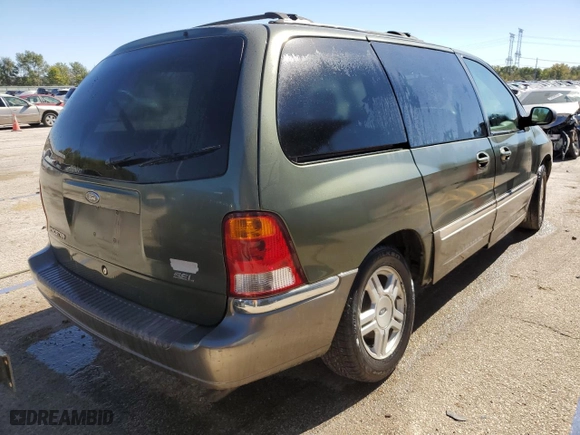 2002 Ford Windstar Wagon SEL w/300A with VIN 2FMZA53472BB83782, listed as a Copart auction lot 73694804 with 197,404 mi miles and Salvage Title. Bid and sale history available at carsss.com. Image 3.