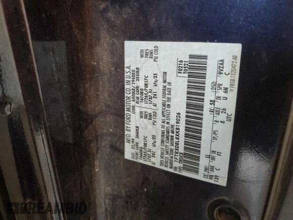 1999 Ford F-150 XL z VIN 1FTRX08L8XKB19026, wystawiony jako Copart lot #64831635 z przebiegiem 160 384 mil mil oraz Nie do naprawy • Non repairable. Historia ofert i sprzedaży dostępna na DreamBid. Obrazek 12.