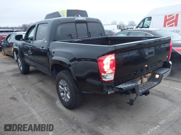 2017 Toyota Tacoma SR5 with VIN 3TMAZ5CN5HM043482, listed as a IAAI auction lot 41613811 with 114,795 mi miles and . Bid and sale history available at carsss.com. Image 3.
