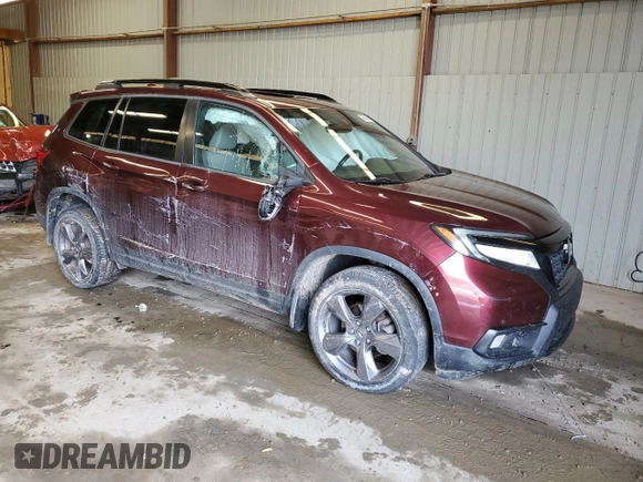 2019 Honda Passport Touring с VIN 5FNYF8H90KB002600, выставлен на аукционе Copart как лот 46646945 с пробегом 100 618 миль миль и Списание • Salvage title. История ставок и продаж доступна на DreamBid. Изображение 4.