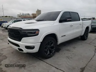 2021 Ram 1500 Limited with VIN 1C6RREHT9MN828301, listed as a Copart auction lot 80115144 with 35,540 mi miles and Salvage title. Bid and sale history available at DreamBid. Image 1.