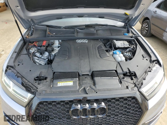 2017 Audi Q7 Premium Plus with VIN WA1LAAF78HD024906, listed as a Copart auction lot 50955025 with 124,894 mi miles and Salvage title. Bid and sale history available at DreamBid. Image 12.