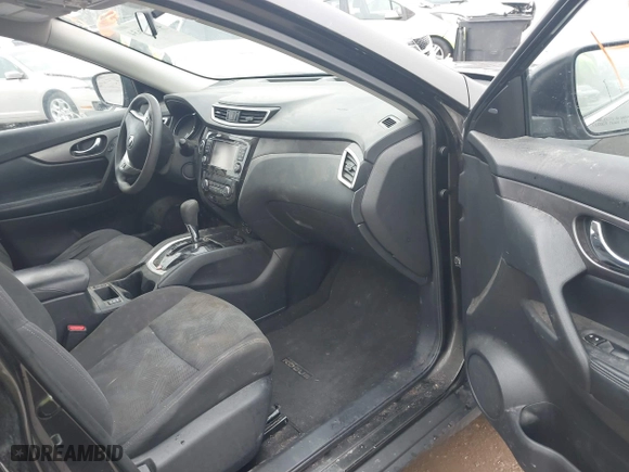 2016 Nissan Rogue S with VIN KNMAT2MVXGP709517, listed as a IAAI auction lot 41493634 with 179,064 mi miles. Bid and sale history available at carsss.com. Image 5.