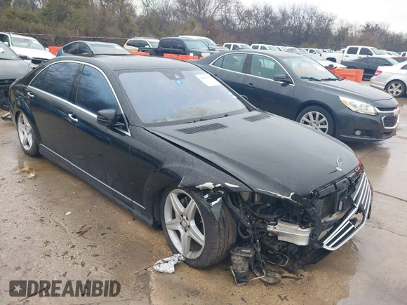 2011 Mercedes-Benz S-Class S 550 with VIN WDDNG7BB1BA375438, listed as a IAAI auction lot 41605141 with 110,972 mi miles. Bid and sale history available at carsss.com. Image 1.